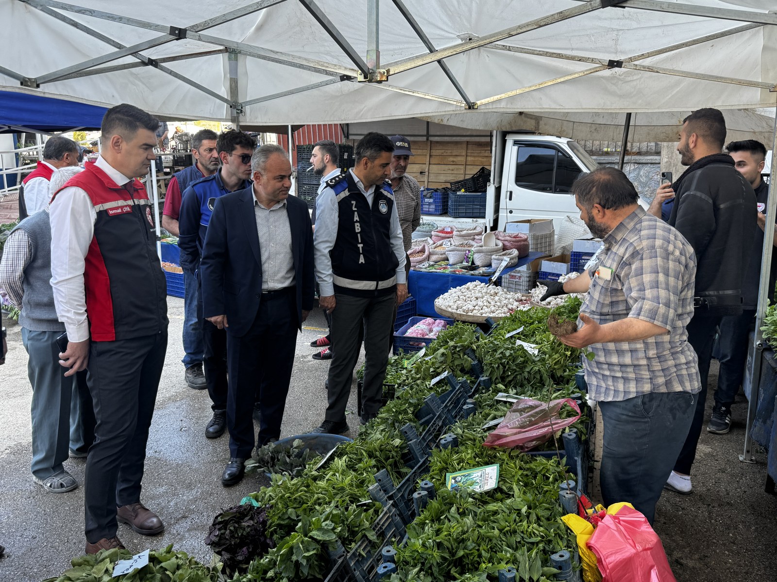 PAZAR’DA HİJYEN DENETİMİ!